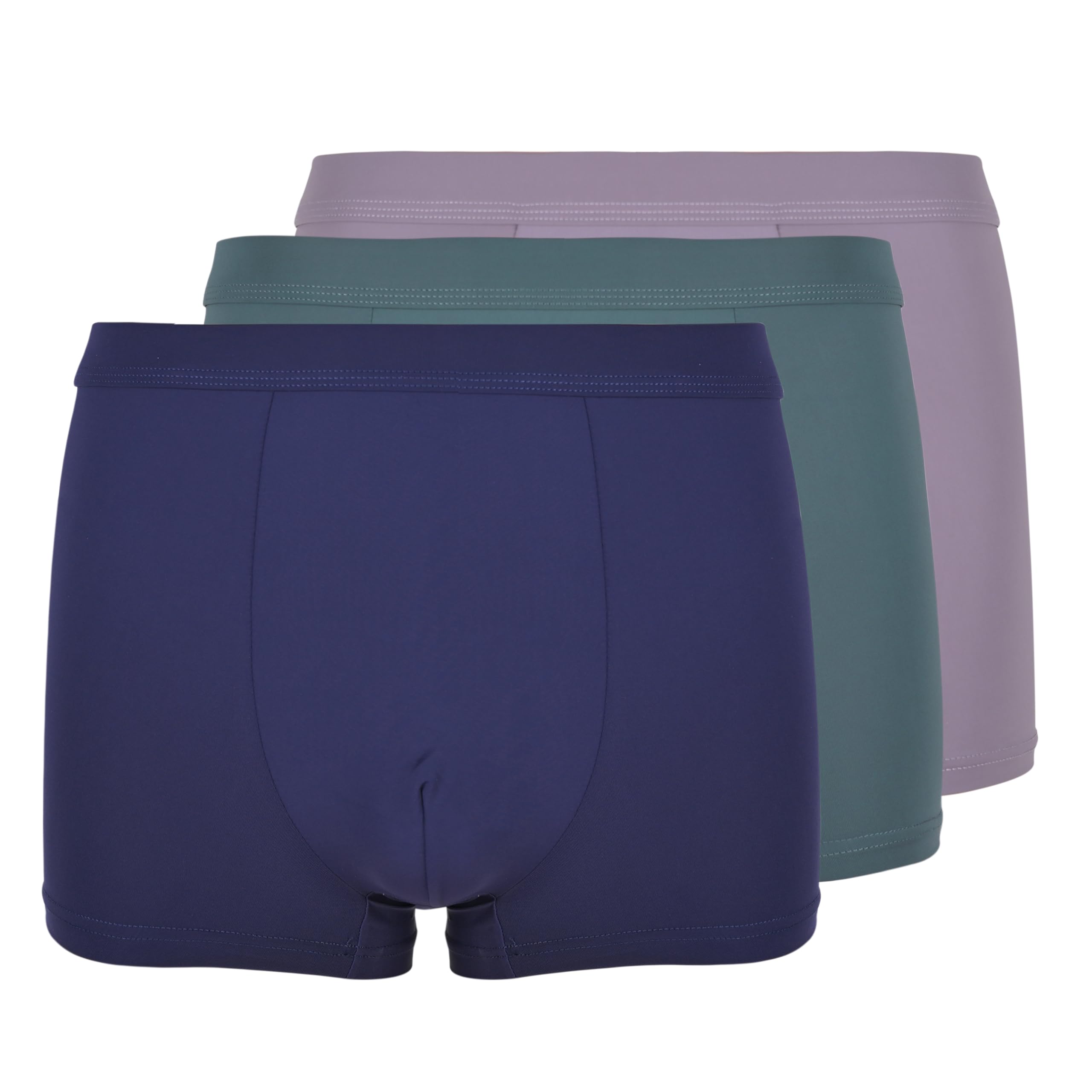 asjar Men's Ultra Soft Ice Silk Lycra Material Comfortable Underwear | Light-Weight | Breathable | Anti-Bacterial (Multi-Colored)(Pack of 3)-picture-46