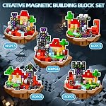 150Pcs Magnetic Building Blocks Set, Kids Toy for Toddlers STEM Learning, Construction Magnet Blocks Stacking Toy for Kids