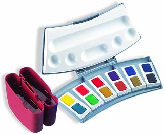 Transparent Watercolor Paint Set, 12 Colors (721886), Multi