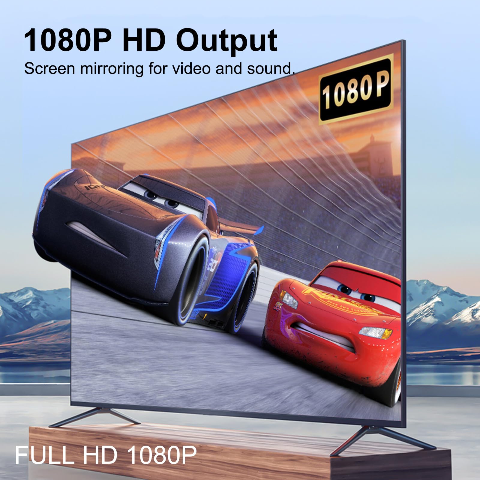 Transmisor y receptor HDMI inalámbrico, extensor HDMI de 165FT/50m, decodificación 4K y salida 1080P, portátil plug&play de 5G+2.4G para transmitir video y audio a un monitor desde laptop/PC/TV Box