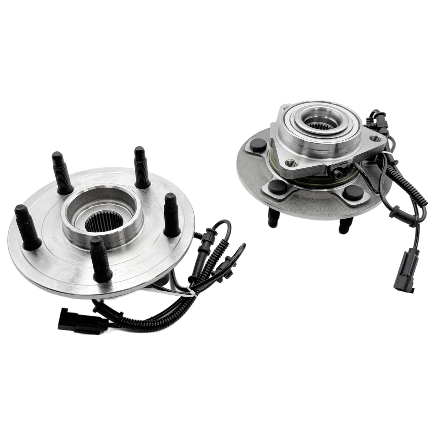 2Pcs Front Wheel Hub and Bearing Assembly fit for 2012 2013 2014 2015 2016 2017 2018 Ram 1500, for 2019 2020 2021 2022 Ram 1500 Classic (515151)