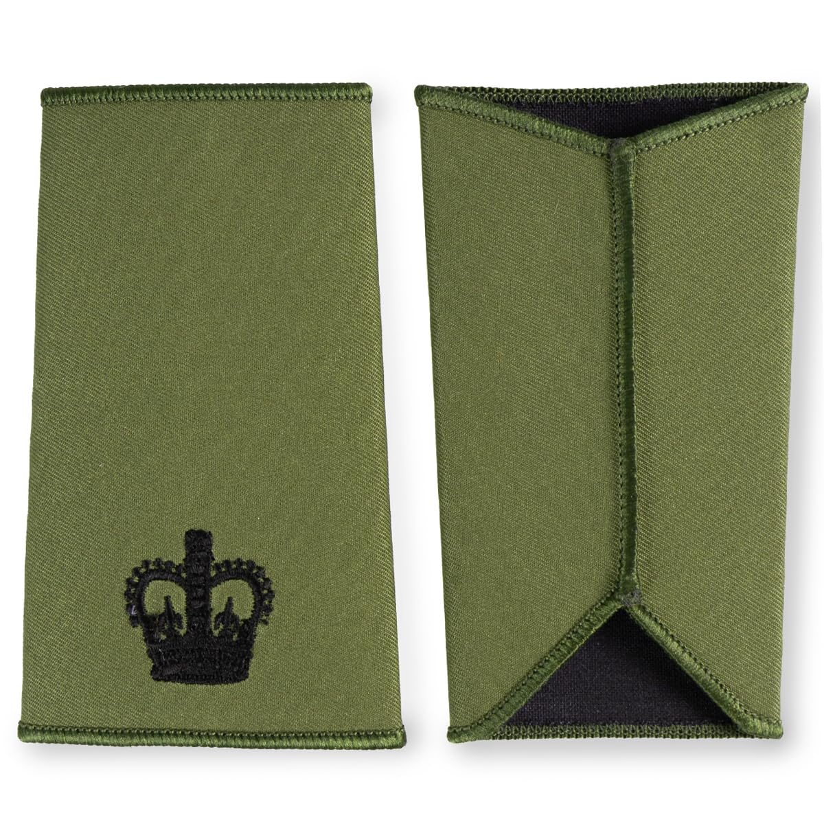 Epic Militaria Reproduction British Army Shoulder Rank Slides - Major- Pair