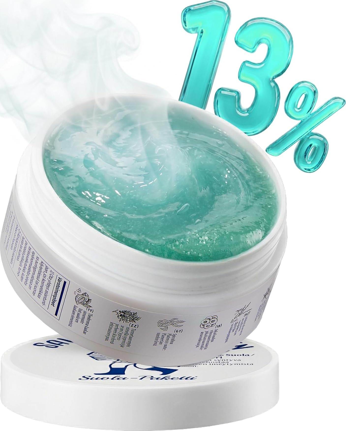 Sauna Warming Salt Mask | Wash-Off Face Mask with 13% Sea Salt, Birch Sap & Blueberry Extract | Gentle Exfoliation for Smooth Skin | Korean Skincare (3.17 fl oz)