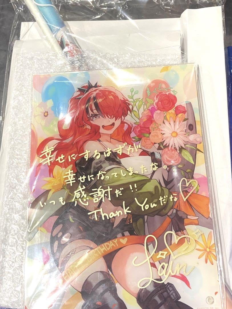 にじさんじ　レイン・パターソン　誕生日グッズフルセット Amazon.co.jp: にじ レイン パターソン 2022 誕生日グッズ フル