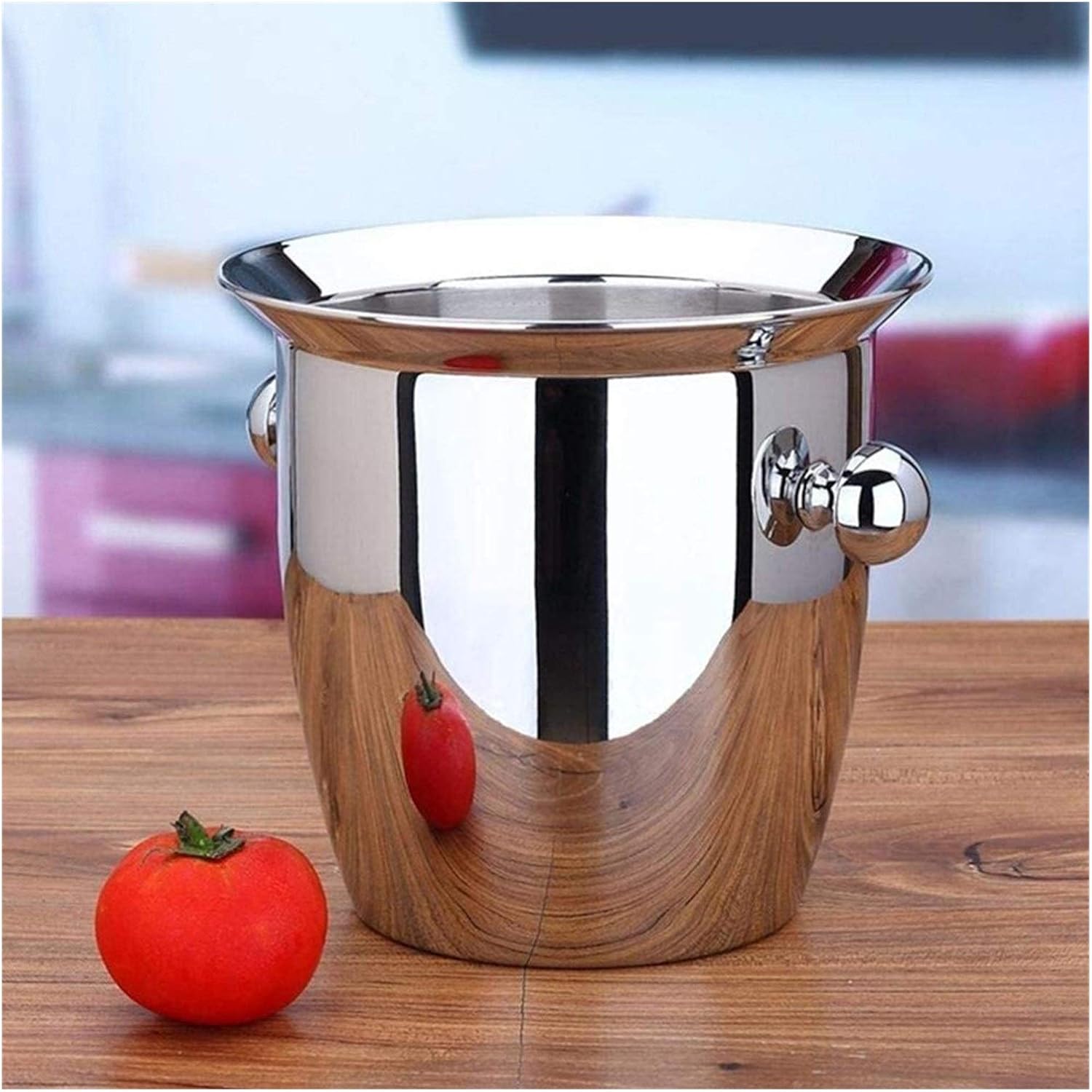 Ice Bucket,Ice Bucket with Lid and Ice Tongs,Ice Bucket