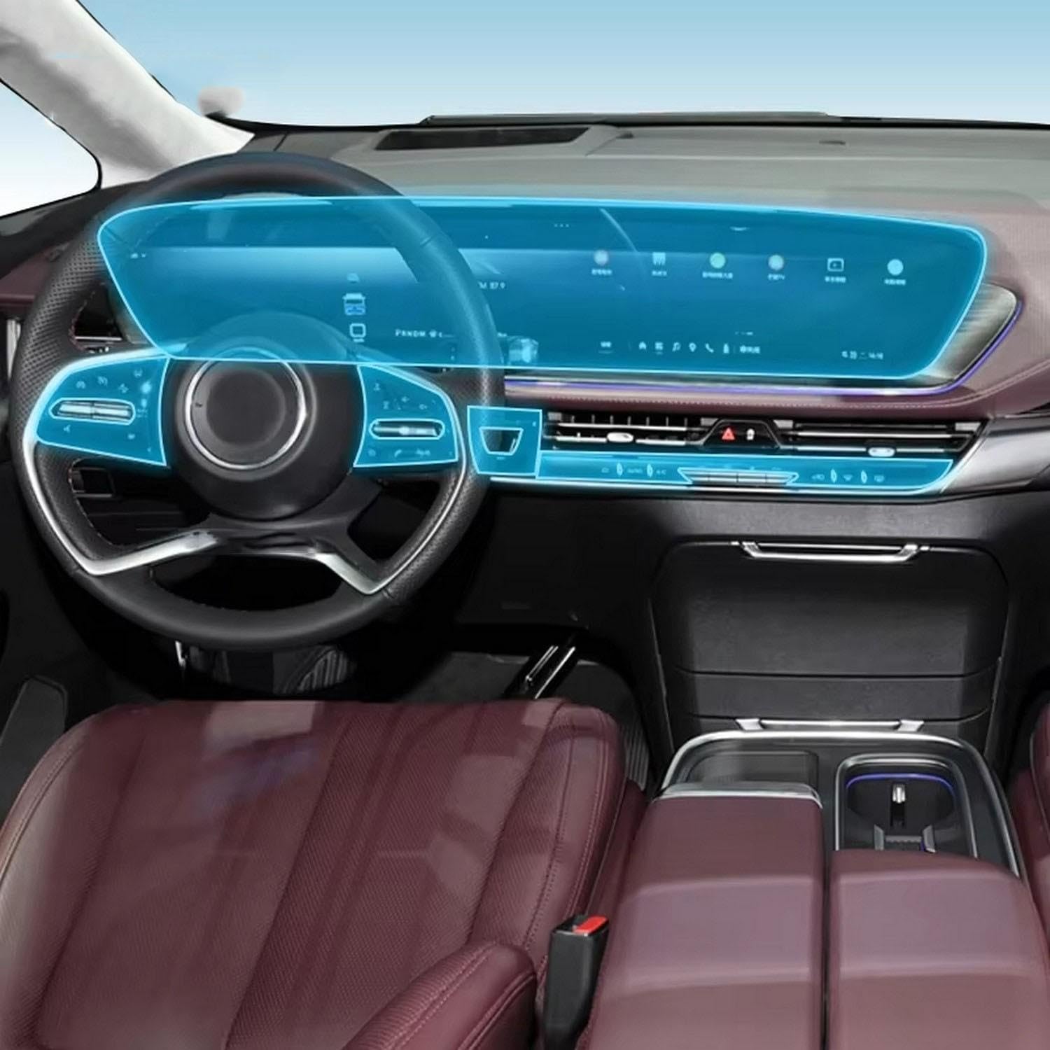 Film PPF TPU mat Buick GL8 Century protection console FOEBE premium