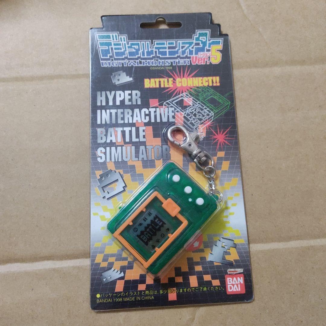 デジタルモンスター Ver 5 クリアグリーン BANDAI デジモン