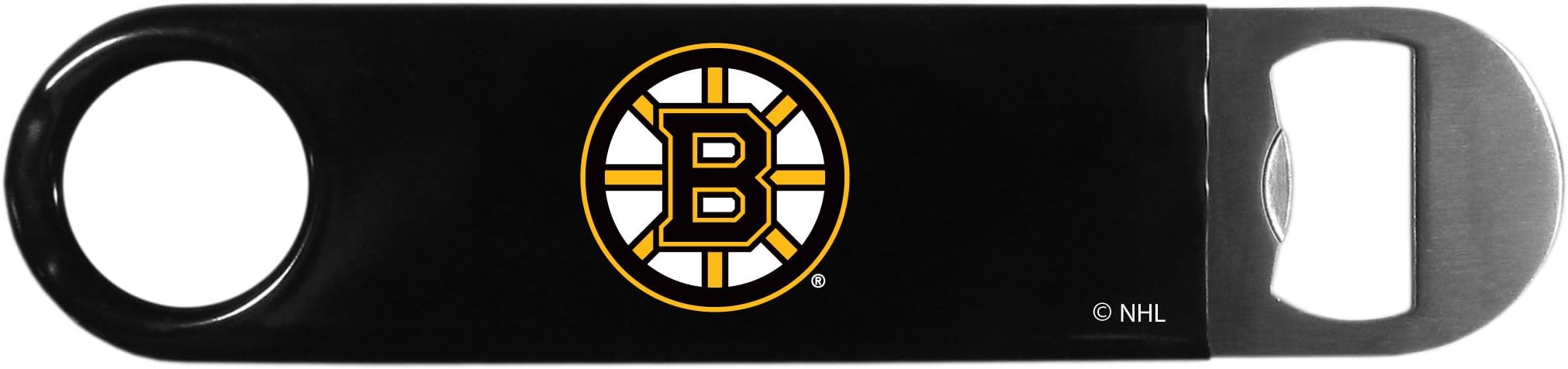 NHL Siskiyou Sports Fan Shop Boston Bruins Long Neck Bottle Opener One Size Black