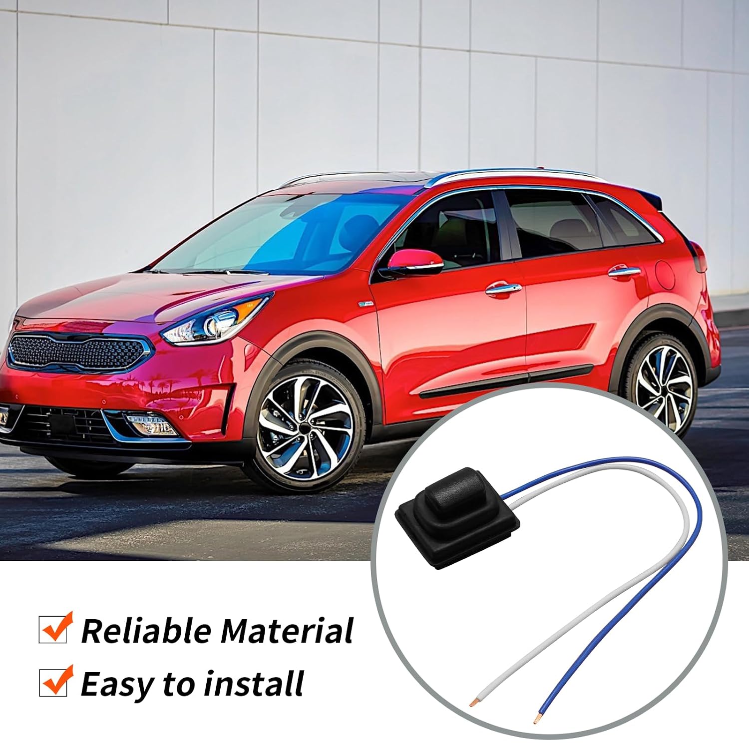 82651-G5000 Left Front Door Handle Button Switch, Replacement for Kia NIRO 2016-2021, Replaces 82651G5000