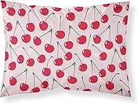 Vista 7 de Caroline's Treasures BB5143PILLOWCASE Limones y Limes on Pink Fabric Funda de almohada estándar, ligera, súper suave, fácil de cuidar, decorativa