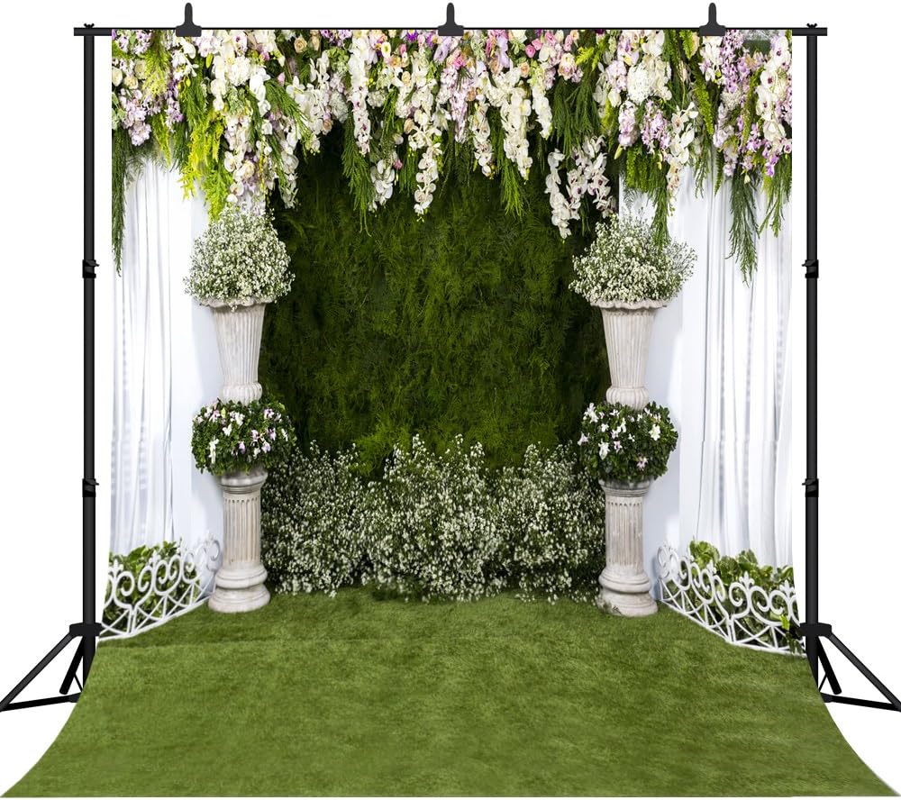 Wedding Backdrop Valentine's Day Background Flower Curtain Photography
