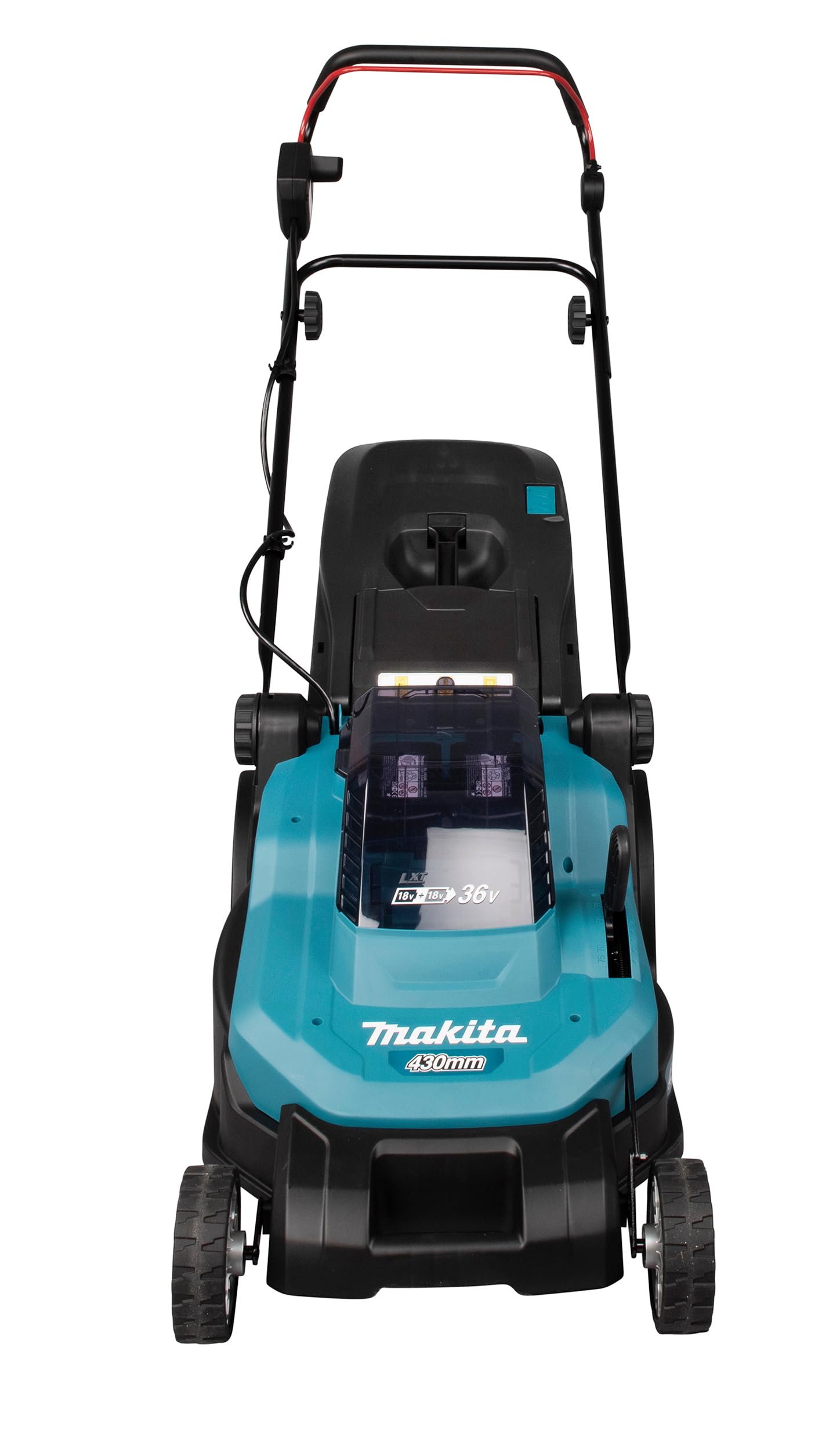 MAKITA DLM432PT2 Tondeuse 36V LXT 43 cm 2x5,0 Ah DC18RD