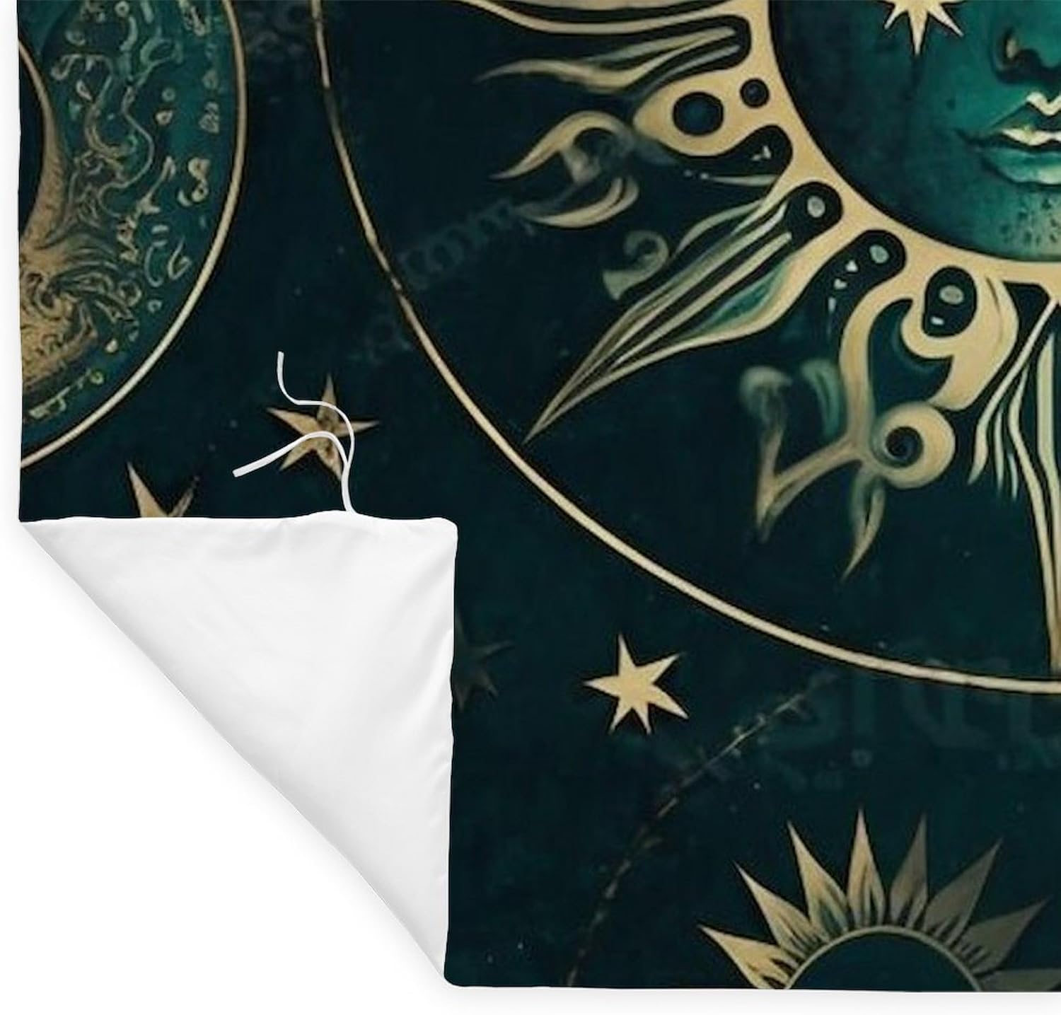 CafePress Celestial Moon Apparel and Home Décor Queen Duvet Cover, Printed Comforter Cover, Unique Bedding
