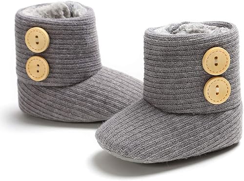 Miniatura 2 de Botas de invierno para bebé, suela suave, antideslizantes, para niños pequeños, cálidas, para recién nacidos