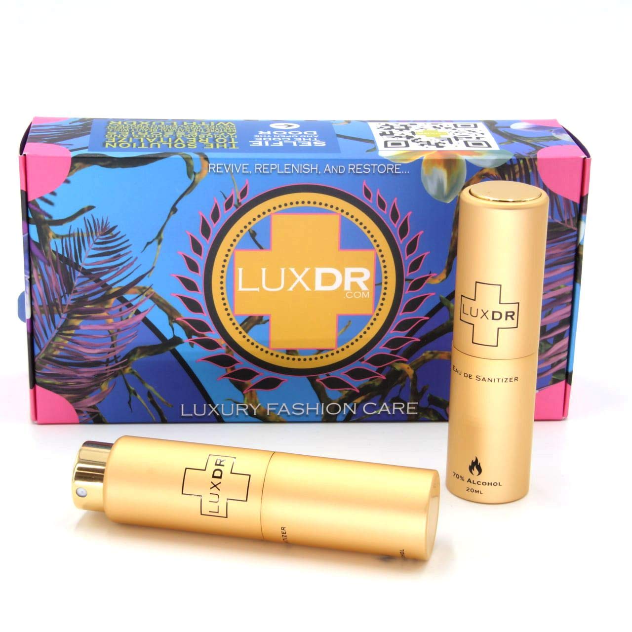 Eau De Fraiche - Luxury Travel LuxScent with Essential Oud Saffron Bergamot Vetiver Oils ISO Rated - TSA Approved - Ultra Fragrance