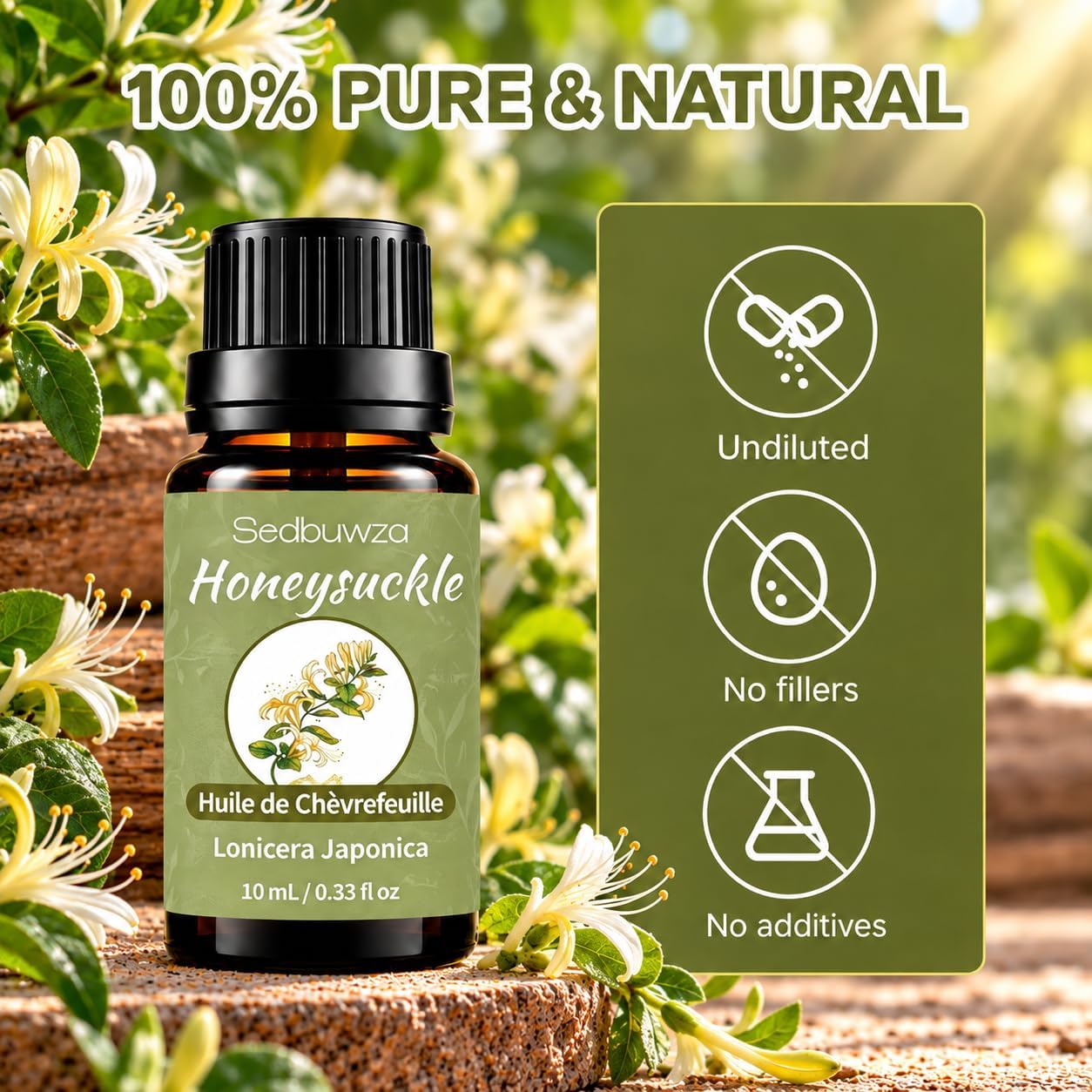 Sedbuwza Honeysuckle Essential Oil, 10 mL, Soap and Candle Making image 3