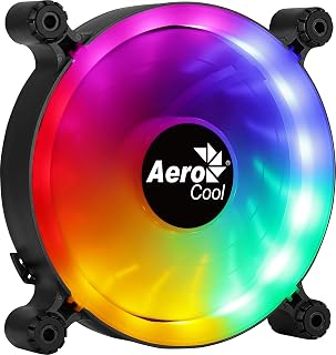 Ventilateur de boitier Aerocool Spectro RGB 12cm (Noir)