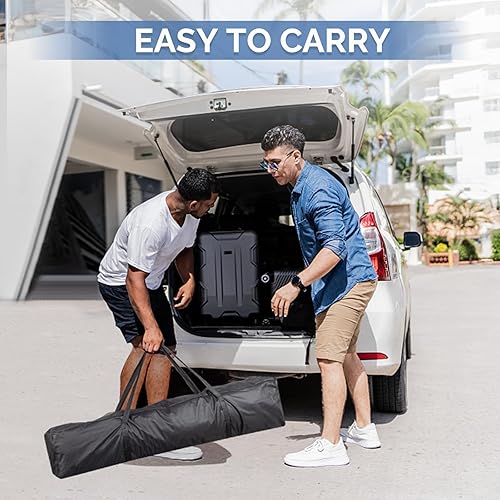 Miniatura 6 de VINGLI Tienda de campaña desplegable de 10 x 10 pies con paredes laterales, carpa para cenador al aire libre, tienda de campaña para eventos en