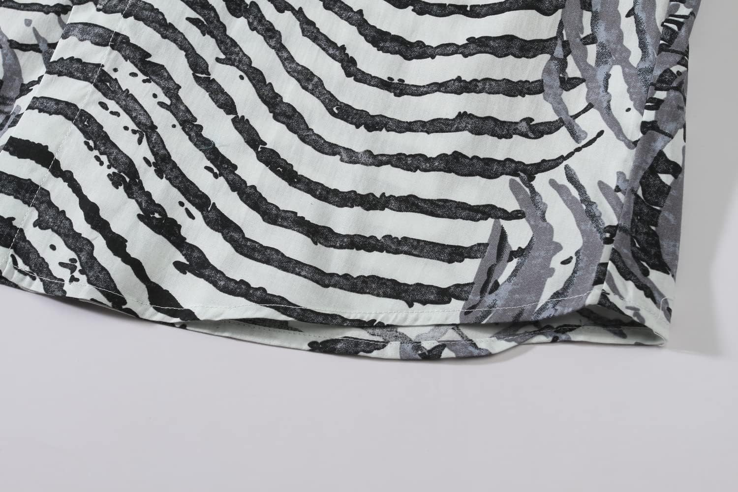 SSLR Hawaiian Shirt for Men Short Sleeve Button Down Shirts Summer Beach Shirts - Image 7