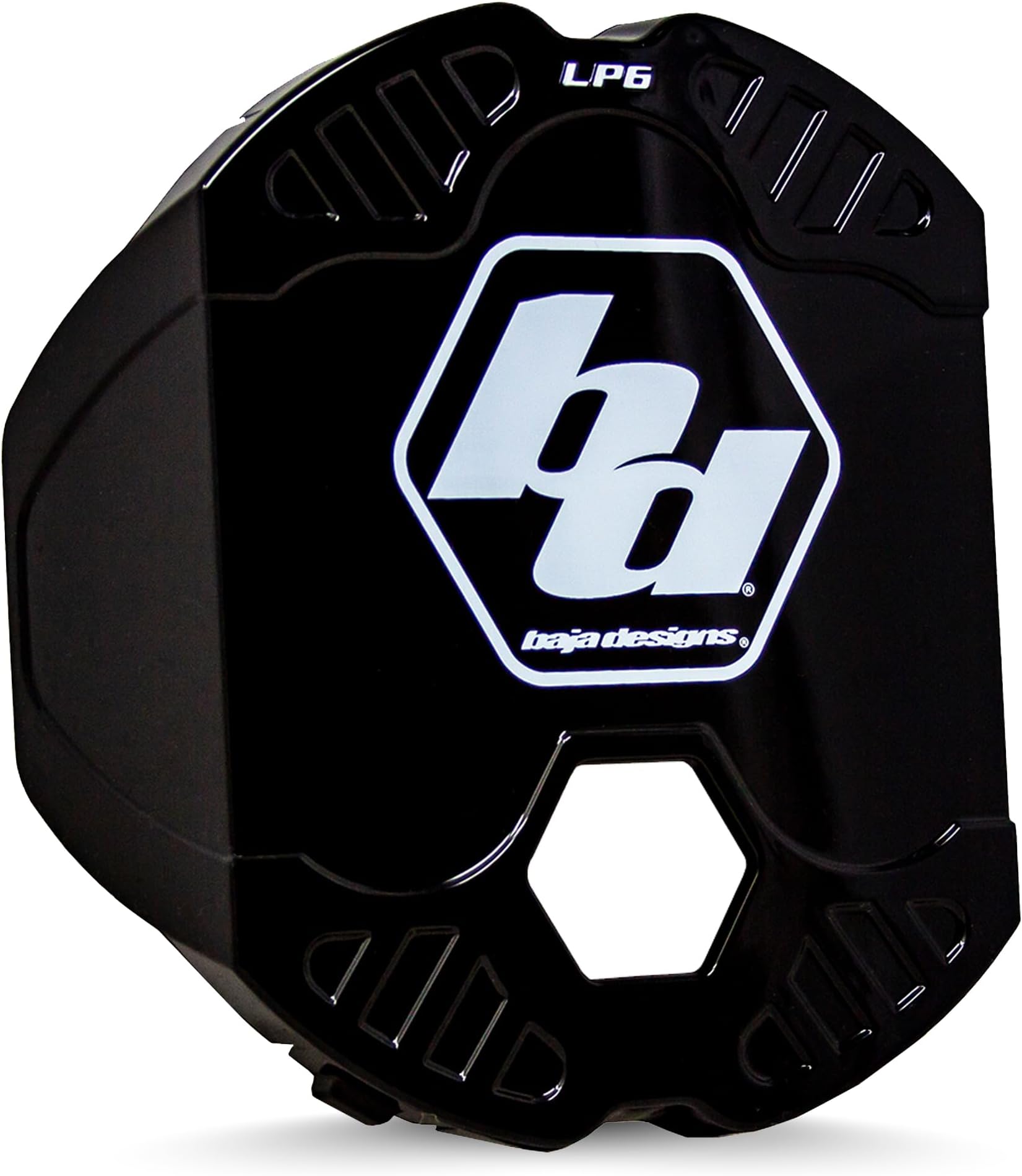 Baja Designs LP6 LED Light Rock Guard (Black)