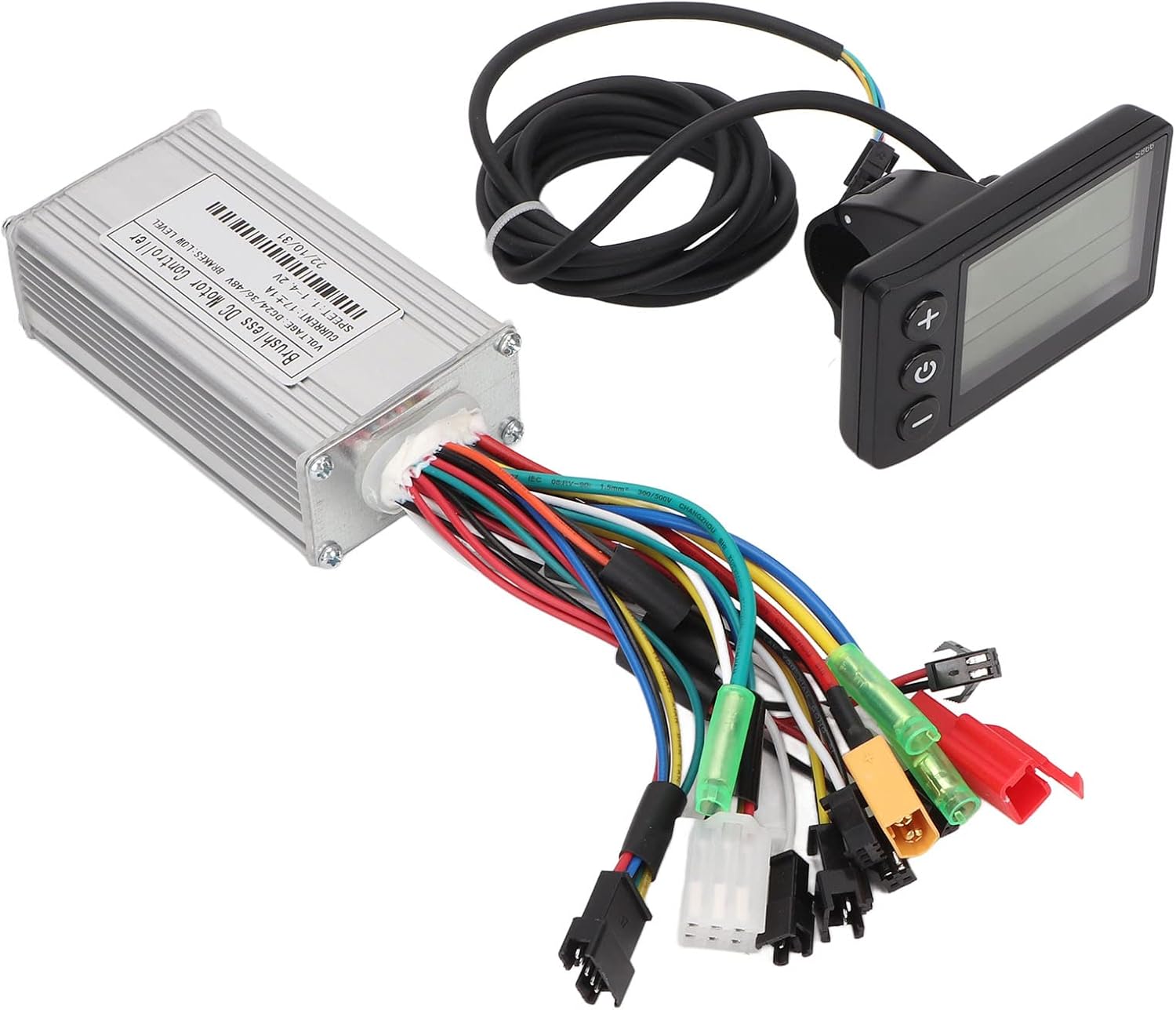SPYMINNPOO Electric Bike Controller Kit, 17A 3 Modes