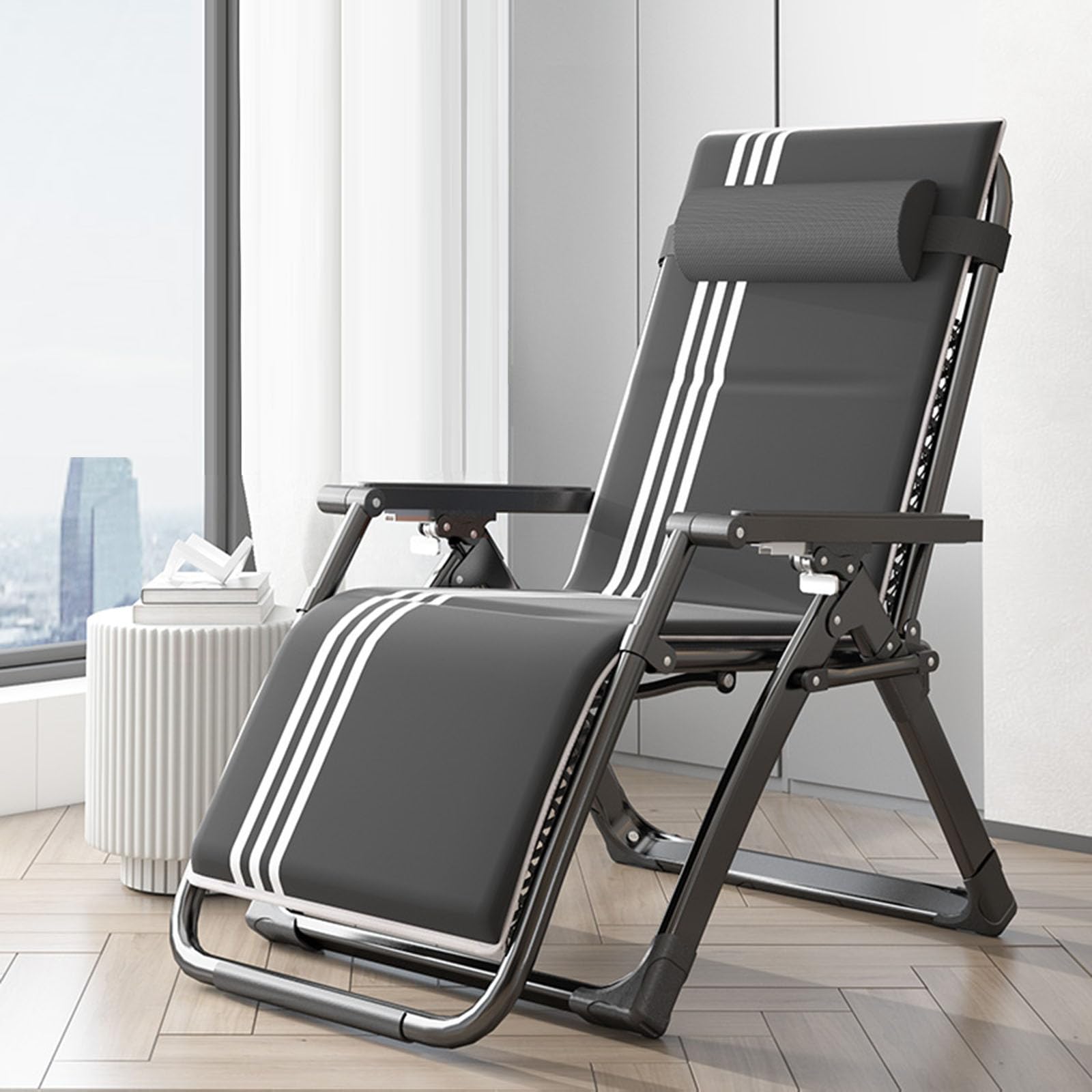 Chaise longue de jardin pour des moments de détente sur la terrasse