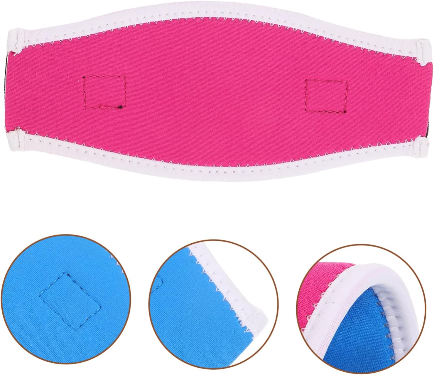 YARNOW Neoprene Strap Covers Non-slip Diving Straps Diving Fabric Hair Ribbons Diving Eyeglasses Strap Sleeves