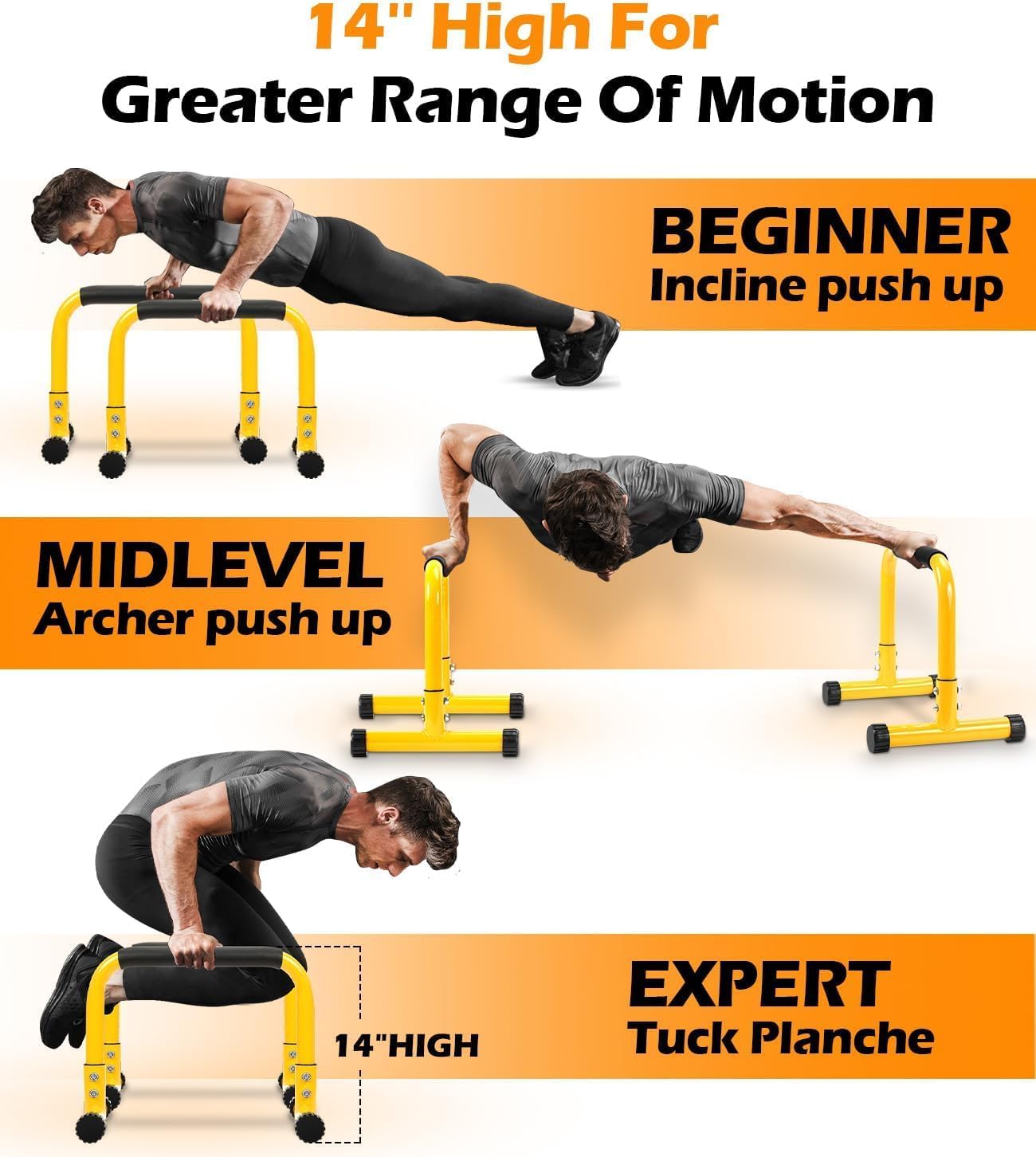 TABEKE Push Up Bar and Dip Bar Set for Home Gym Jamaica Ubuy