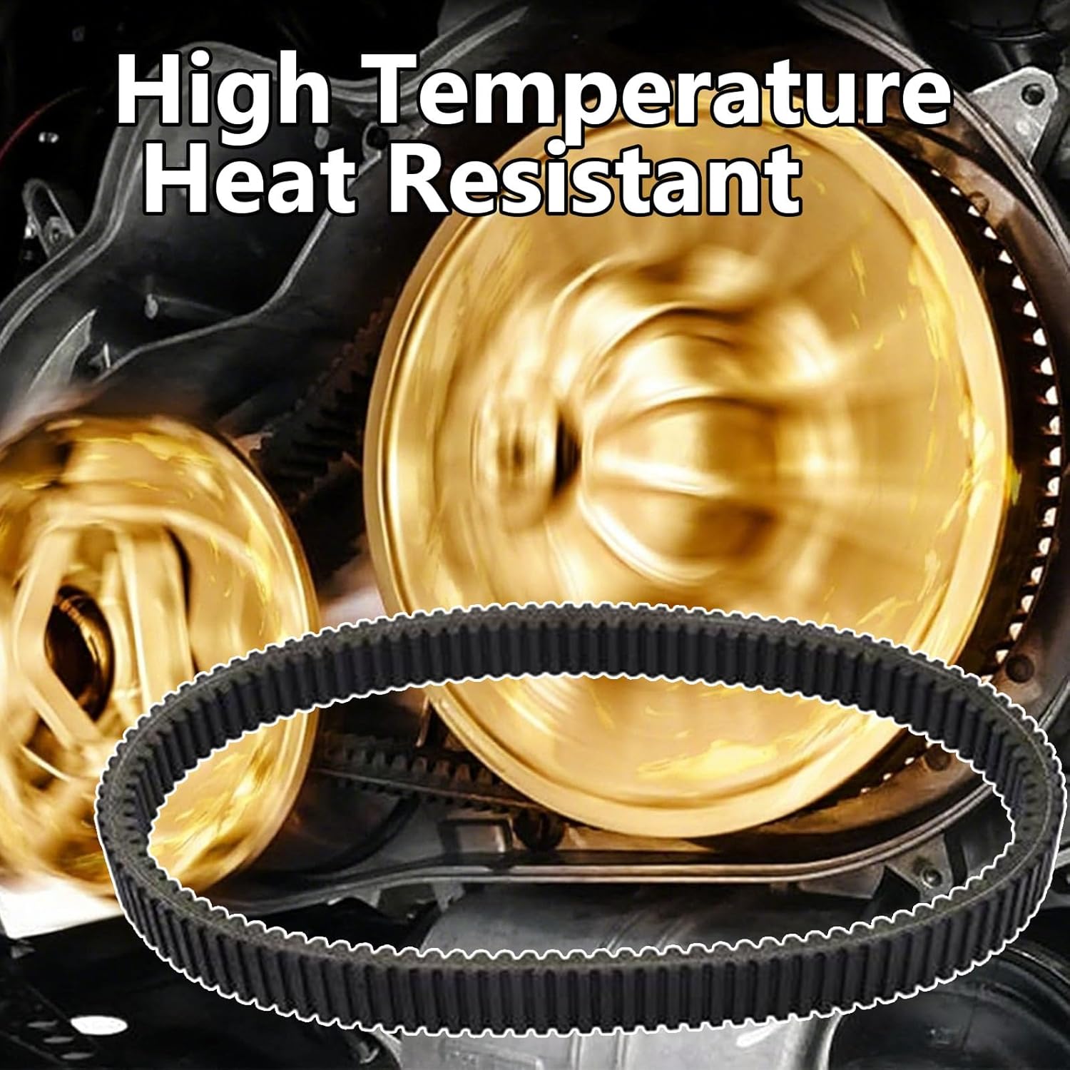 Heavy-Duty Drive Belt Compatible for Can am Maverick X3 Turbo X XDS XRS XMR MAX All Models 2017-2022 Replace 422280652