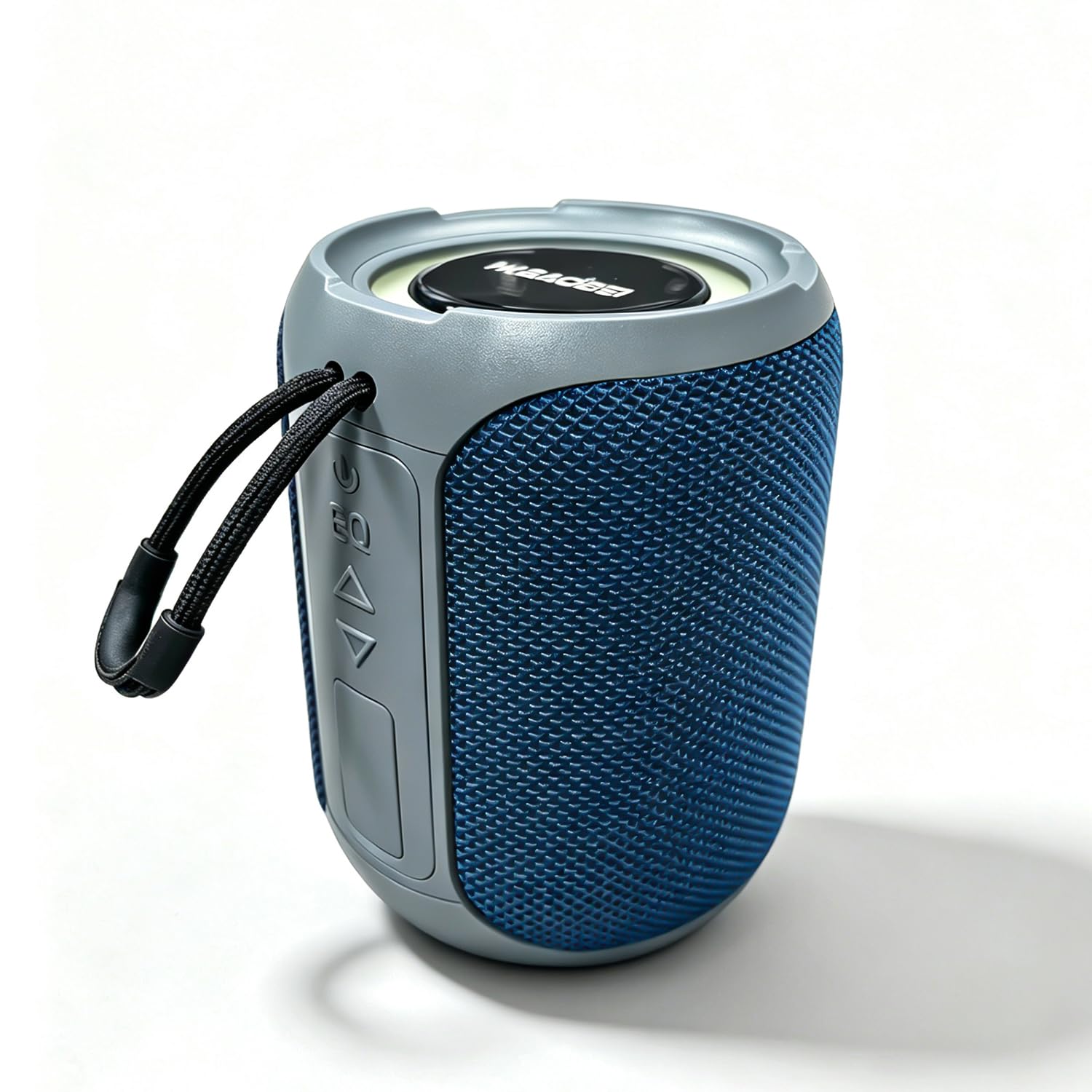Altoparlante Bluetooth portatile per esterni, con 50 W, impermeabile IPX7, senza fili, con luce RGB, Bluetooth 5.4, TWS stereo, supporta TF/USB/AUX per campeggio, spiaggia, piscina, blu