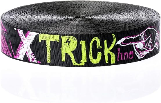TWSB3 - Trickline Module Trick line Roll - Slackline for freestyle jumps and tricks - Only webbing band lenght 30 m