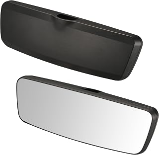カーメイト(Carmate) 車用 ルームミラー ホンダ Nシリーズ 専用 視界1.9倍 クローム鏡 N-BOX/N-VAN 他 CX543K | N-BOX (JF5/JF6)/ N-VAN(JJ1/JJ2)/ N-VAN e:(JJ3)/ N-ONE e:(JG5) 3000SR 緩曲面鏡 取付簡単