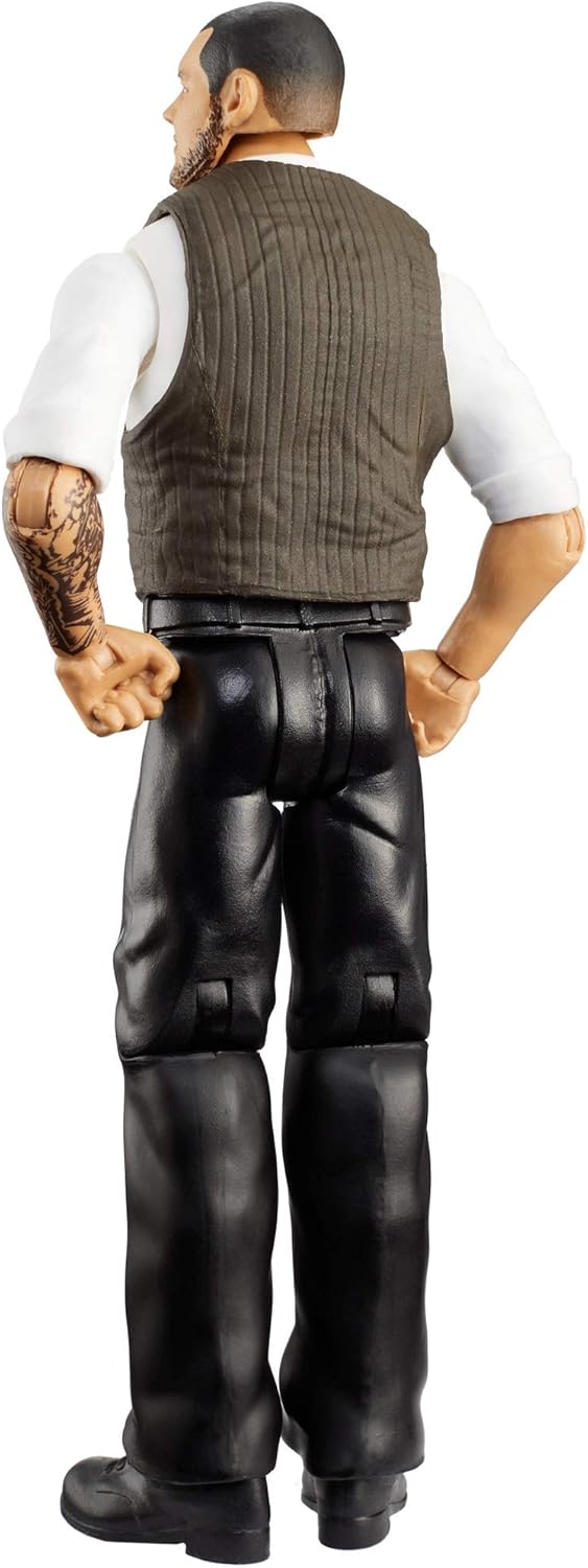 WWE Constable Corbin Basic Series #102 Action Figure in 6-inch Scale with Articulation & Ring Gear