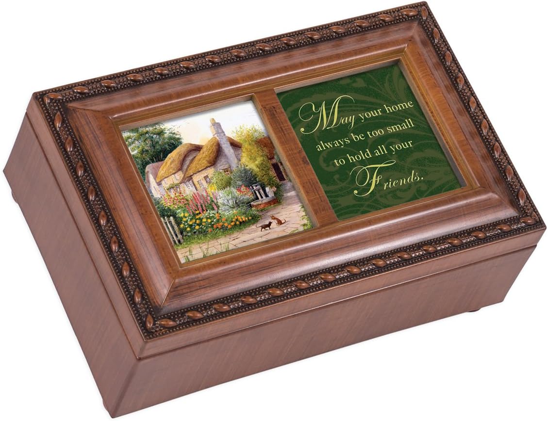 Petite Irish Home Music Box