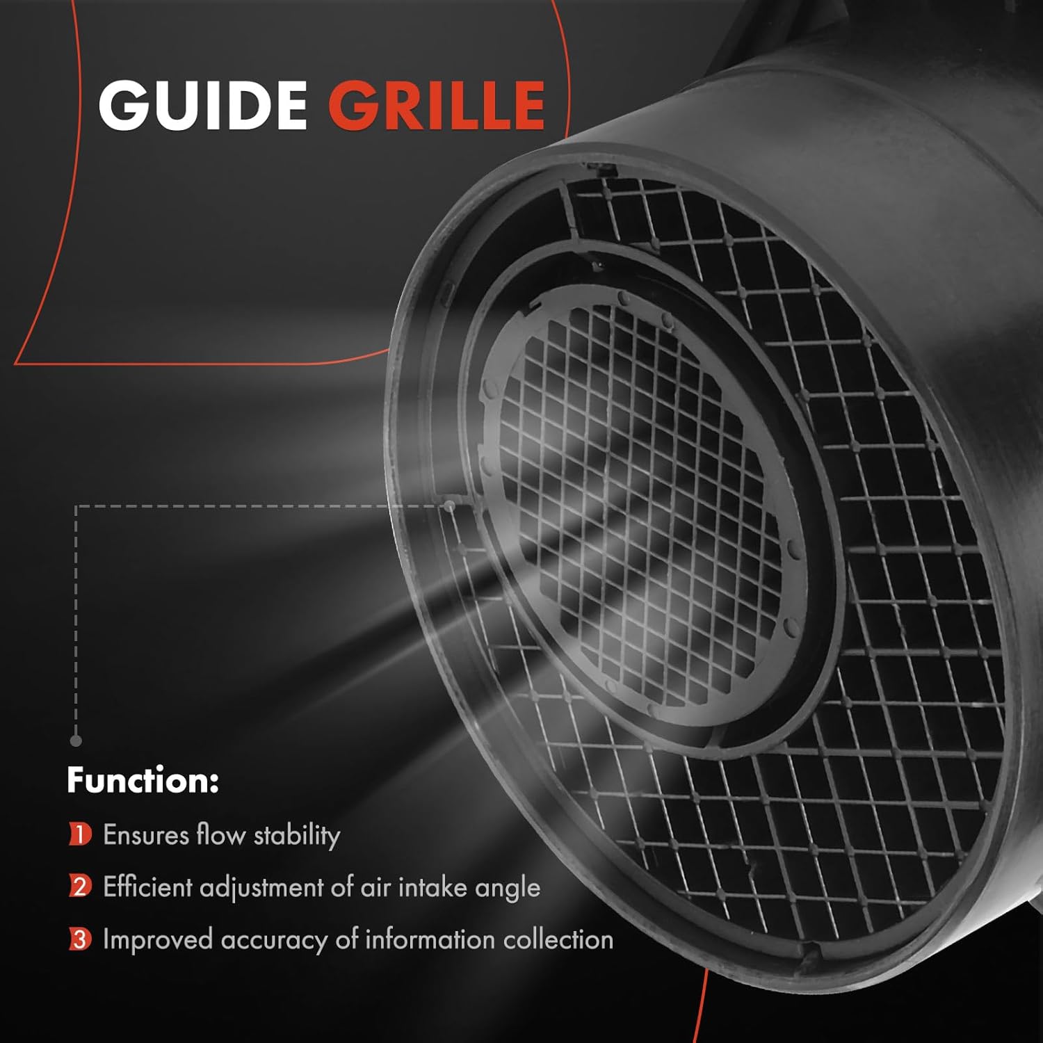 A-Premium Mass Air Flow Sensor Meter Assembly Compatible with Dodge Journey 2009-2010, Caliber 2007-2009, Replace# 5033320AA