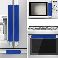 Vista 16 de Juego de 6 fundas para manijas de puerta de refrigerador, juego de 6 manijas de decoración para electrodomésticos de cocina, nevera, microondas