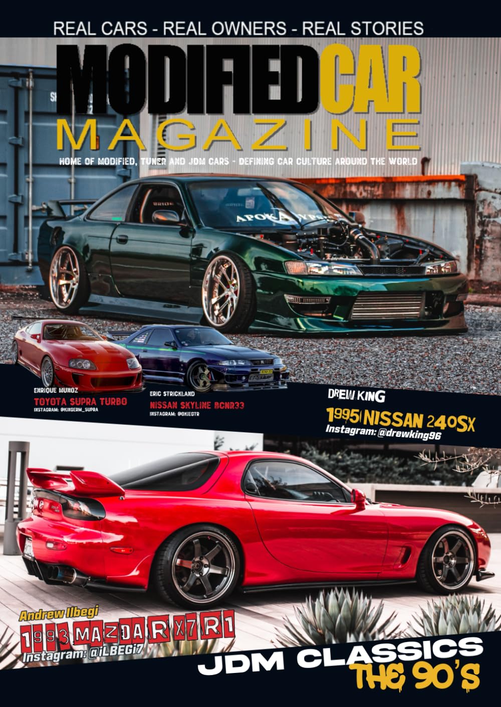 Modifedcar Magazine JDM Clsaaics The 90s (Modified Car Magazines)