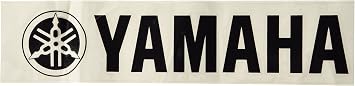 Factory Effex 12-94214 Black 1 Yamaha Die-Cut Sticker