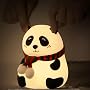 Kids Light - Adorable Panda Touch Lamp with 7 Changing Colors, USB-Rechargeable, Soft Glow for Bedtime (18x9 cm)