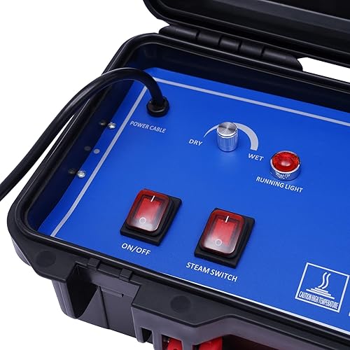 Miniatura 7 de DYRABREST 1700W High Pressure Steam Cleaner, Handheld High Temp Bathroom Car Steamer Cleaning Machine for Home Kitchen