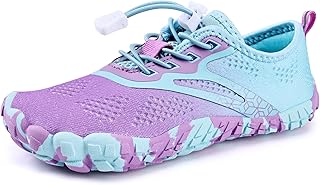 Kinder Barfußschuhe Junge Mädchen Barfussschuhe Badeschuhe Aquaschuhe Atmungsaktiv Traillaufschuhe