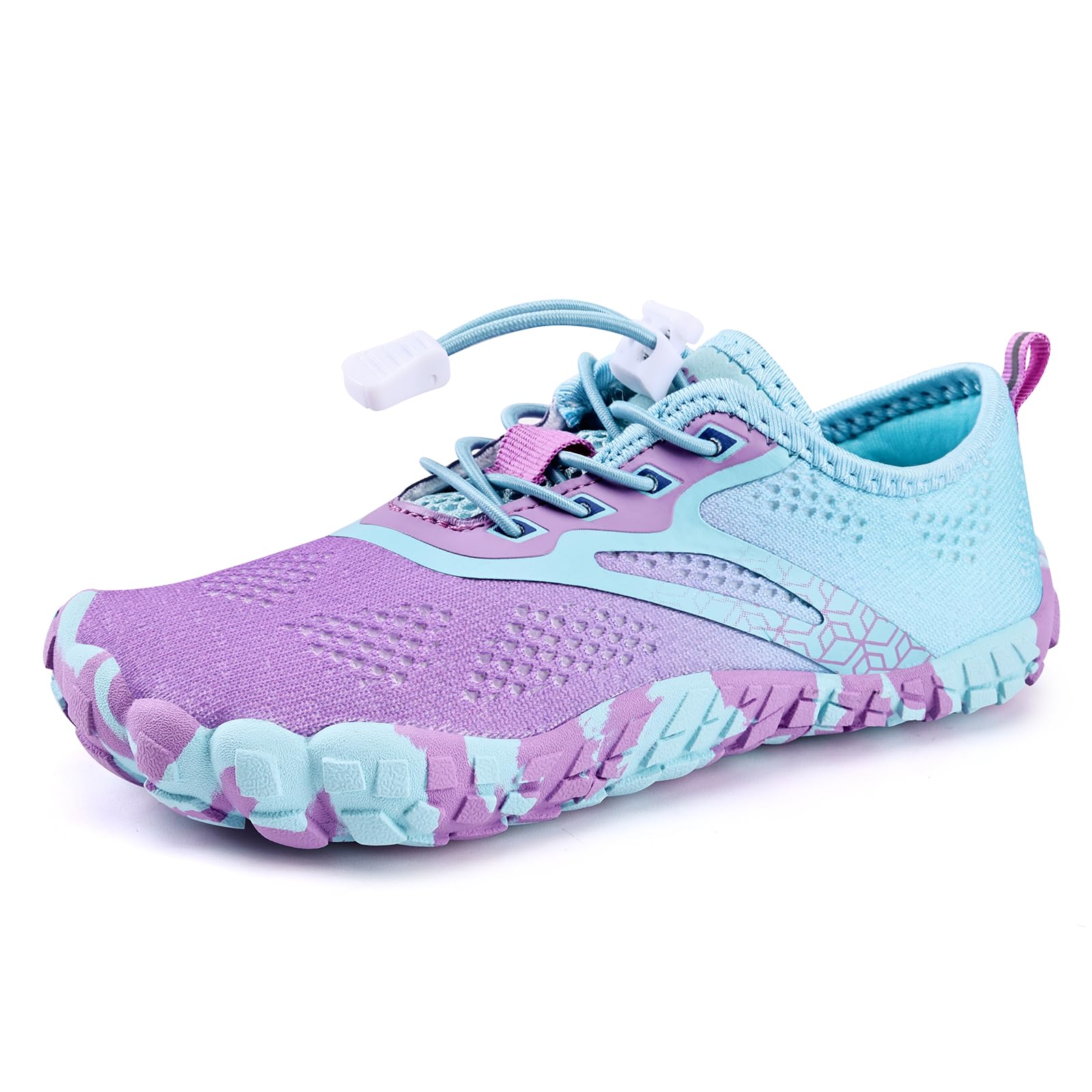 IceUnicorn Kinder Barfußschuhe Junge Mädchen Barfussschuhe Badeschuhe Aquaschuhe Atmungsaktiv Traillaufschuhe