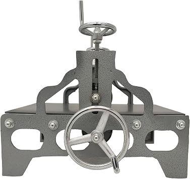 WYDDDARY Manual Portable Slab Roller Machine Tabletop Heavy Duty Printmaking Machine Engraving Press Panel Size 18.9 x 11.2 Height Adjustable for Printmaking