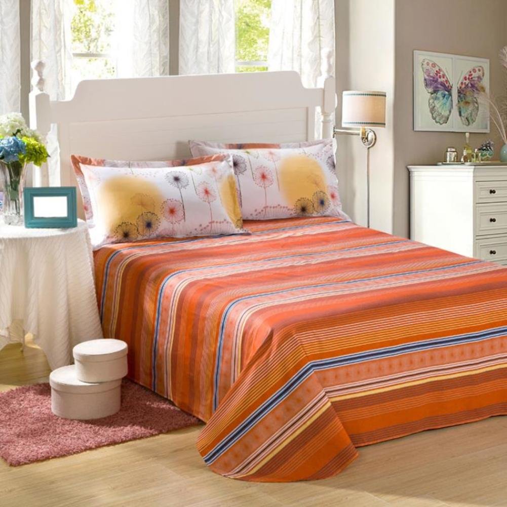 Drap plat en coton sergé 200x230 cm | Le confort absolu pour vos nuits d'hiver