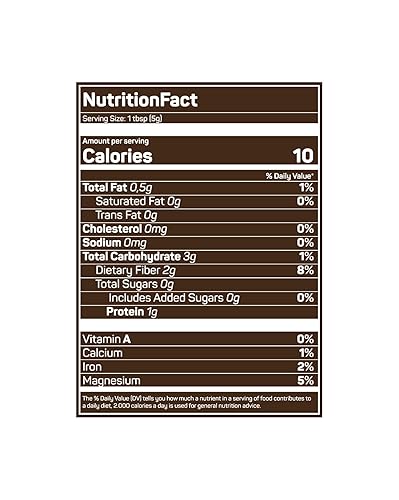 Miniatura 3 de Wellness Cacao en polvo  Fuente de magnesio y potenciador del estado de ánimo  Cacao en polvo holandés (cacao sin azúcar - polvo de chocolate