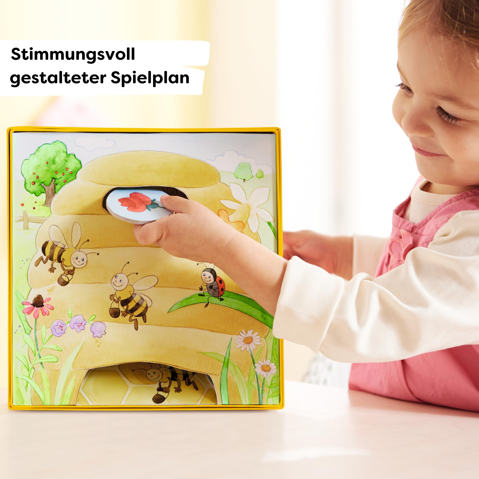 Haba Sales Gmbh & Co.Kg Hanni Honigbiene Zabawka, Wielokolorowy, Od 2 lat