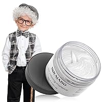 Vista 13 de Cera Temporal Negra para el Cabello - SOVONCARE Tinte Lavable para el Cabello para Hombres y Mujeres, Fijación Todo el Día, Arcillas Desechables