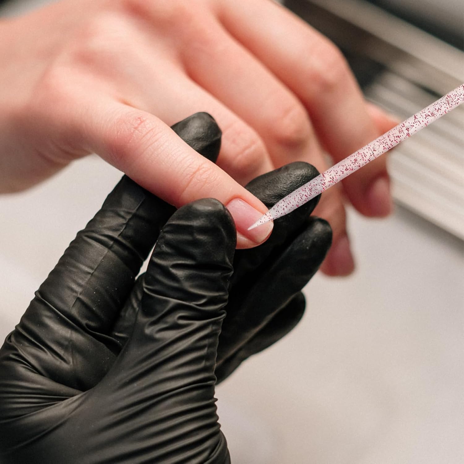 600pcs Dual-Ended Nail Art Tools: Rhinestone Picker Dotting Pen & Cuticle Pusher Stick For Diy Manicure - Nail Care Dotting Rod For Salon Use