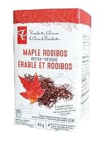 Vista 5 de President's Choice - Té rojo de arce Rooibos 20 unidades, 40 g/1.4 oz