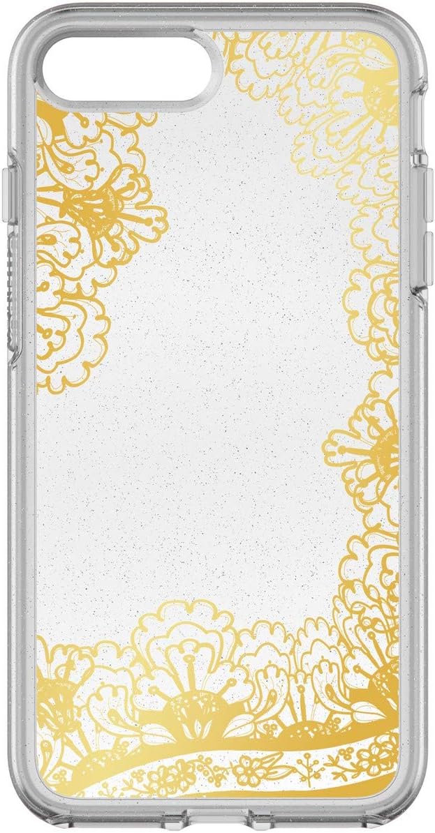 OtterBox Symmetry Series Case for iPhone 8 Plus & iPhone 7 Plus - Gold Lace Clear